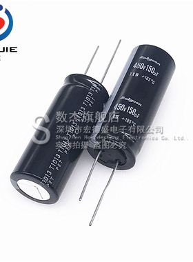进口原装直插电解电容 450V150UF 18*45 TXW系列 高频低阻长寿命