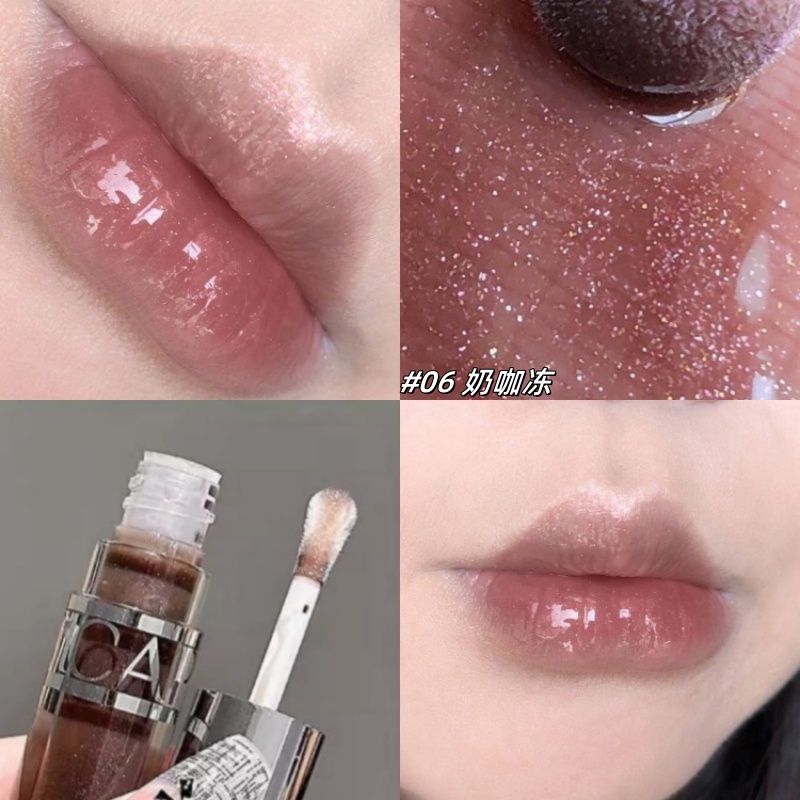 真的美疯了！唇蜜水光滋润玻璃唇