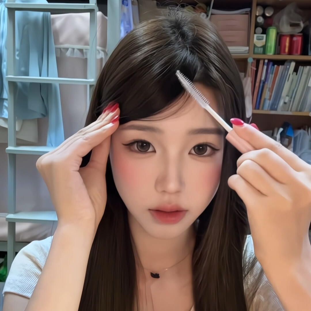 韩系碎发整理膏女防炸毛头