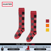 潮流休闲袜 时尚 HUNTER2026早春新款 苏格兰格纹袜运动袜男女同款