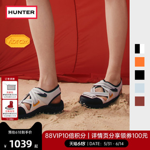 HUNTER2026春夏新款情侣款撞色织带溯溪凉鞋户外湿地止滑休闲鞋