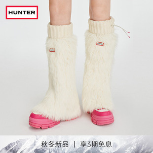 简约休闲袜套 弹力针织护腿袜套时尚 HUNTER2025秋冬新品 男女同款
