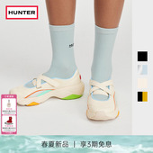 撞色交叉魔术贴厚底运动女鞋 时尚 玛丽珍休闲鞋 HUNTER2026春夏新款