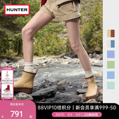 户外露营矮筒短靴涉水鞋 HUNTER雨靴女鞋 酷玩短靴防水防滑厚底雨鞋