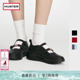 轻便减震厚底增高玛丽珍鞋 时尚 女 户外露营芭蕾风休闲鞋 HUNTER女鞋