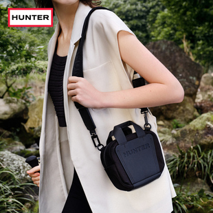 Hunter女包2024早春新品 棉帆布斜挎包单肩手拎包日常休闲包通勤包