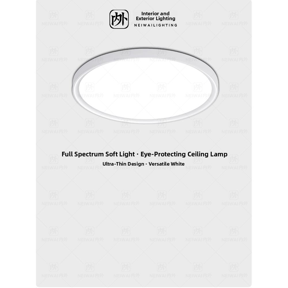 三防吸顶灯圆形超薄LED防水卫生间浴室阳台卧室厨卫灯过道走廊灯