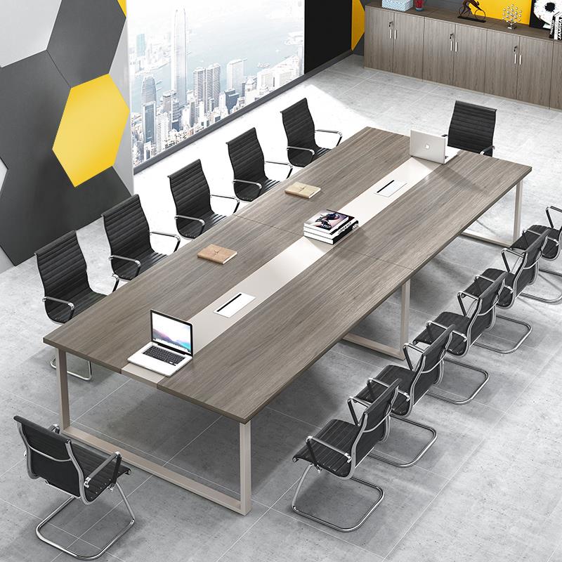 办公家具会议桌长桌简约现代小型板式培训桌长方形办公桌椅长条桌