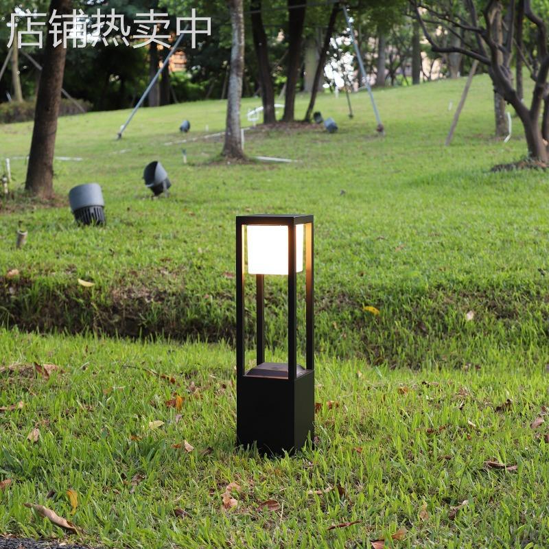 太阳能草坪灯户外防水庭院灯小区别墅酒店花园简约草地地插景观灯