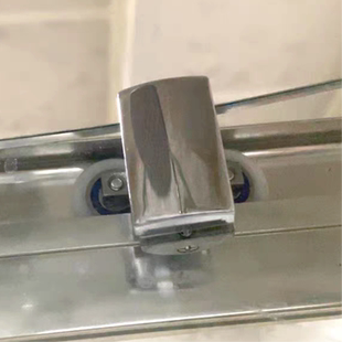 吊滑轮 摇摆玻璃门304不锈钢淋浴房转动滚轮移门轮圆弧轮子老式