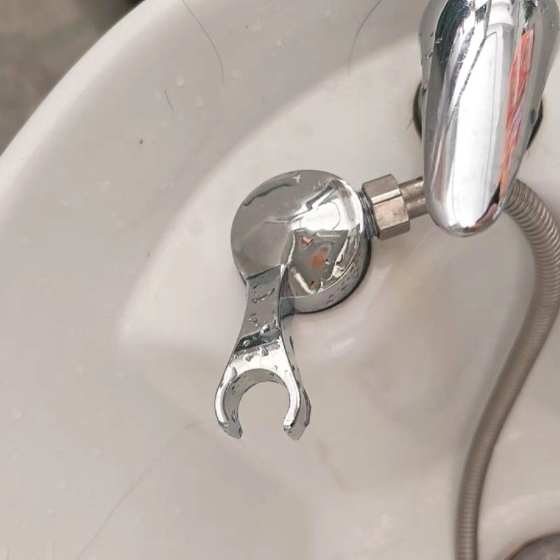 洗头床理发店水龙头专用花洒座转接头冲头床支架喷头配件美发