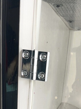 锌合金重型合页黑色CL226铁皮箱机柜门铝型材铰链工业配电箱平开