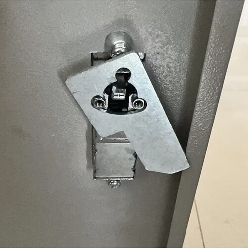 消防柜MS503配电箱电柜锁配电箱锁弹簧锁平面锁机柜门锁配电柜锁