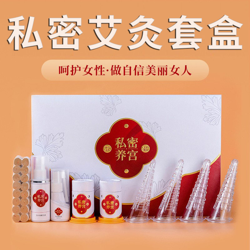 私密灸盒美容院女性护理艾灸套盒