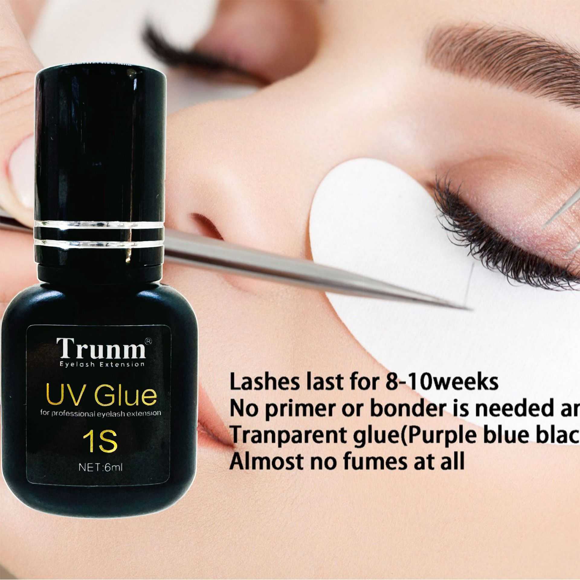 贸易照灯1秒固化嫁接睫毛胶水美睫师专用UV睫毛胶水LED胶