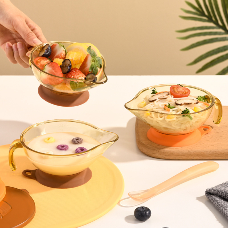 宝宝辅食碗婴儿专用小碗勺子吃