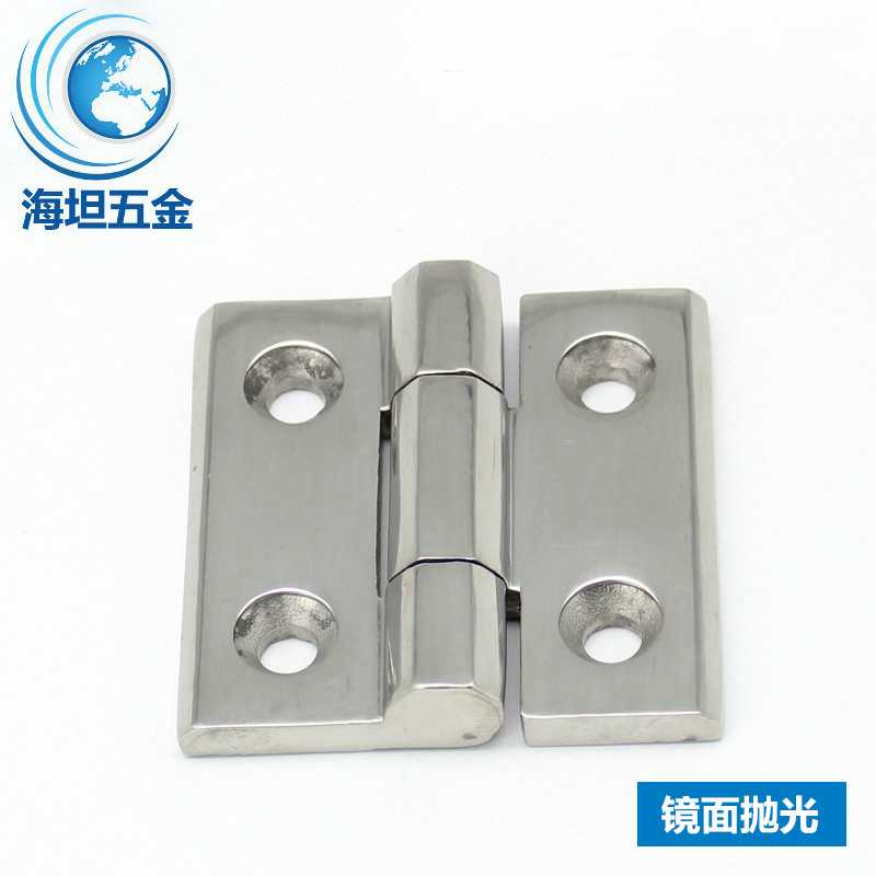 304不锈钢合页电柜门加厚铰链重型镜面工业机械折页CL226-1*6五金