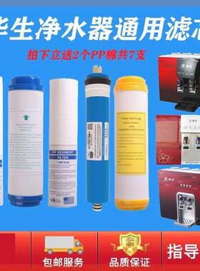华生净水器通用滤芯RO反渗透纯水机加热一体机直饮超滤机10寸滤芯