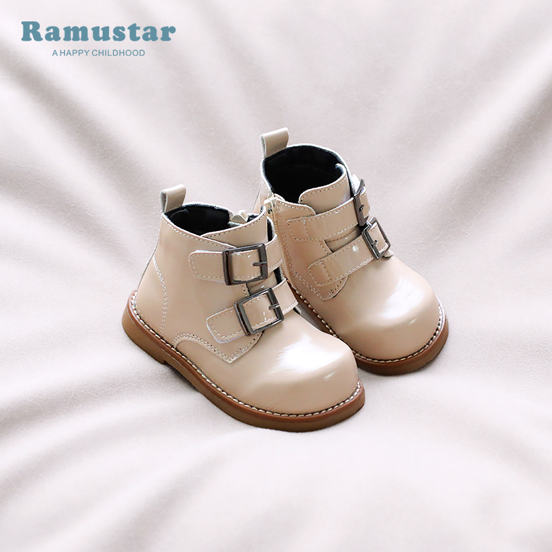 1-3秋冬季加绒二棉保暖女童靴子