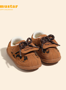 女宝宝鞋子春秋新款小童休闲运动鞋软底学步鞋女宝板鞋防滑男宝鞋