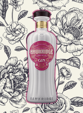 霍克利奇樱桃味金酒 配制酒 鸡尾酒 HAWKRIDGE CHERRY ORCHARD