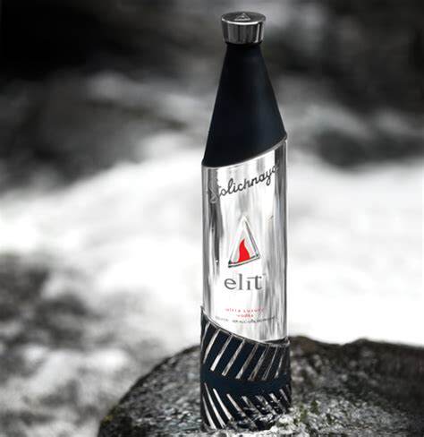 洋酒 Stolichnaya Elit Vodka 苏联红逸立伏特加 正品开票 包邮