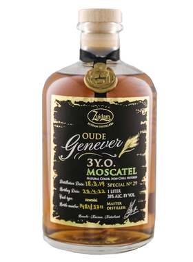 白玫瑰香气 赞德第29限量款3年陈年莫斯卡特尔 Old Genever SP29