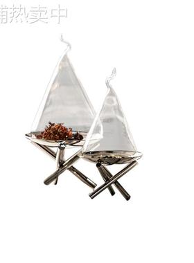 现代简约欧式摆件样板间厨房餐桌餐边柜创意餐盘蛋糕盘软装饰品