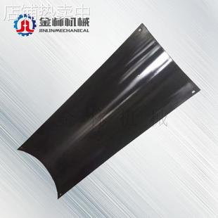 金林供应搪瓷溜槽 矿用设备输送机溜煤子 钢板搪瓷溜槽型号齐全