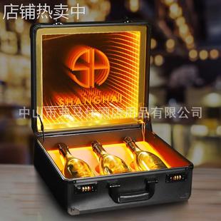 酒箱酒吧深渊黑桃A香槟套VIP杯箱水果箱KTV酒具套装潮流夜光酒箱