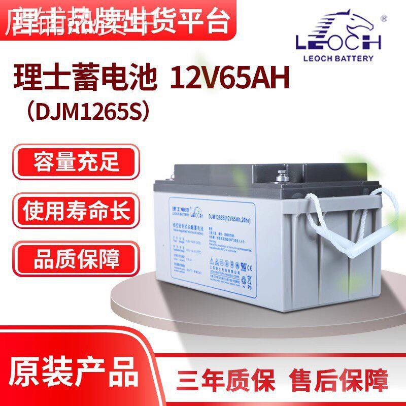 理士蓄电池DJM1265S 12V65AHUPS机房直流屏电池 阀控式密封铅酸