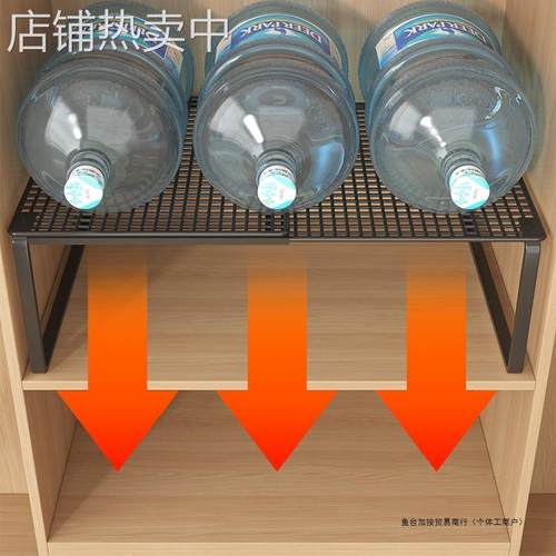 衣柜分层隔板柜子隔层隔断橱柜可伸缩卧室置物架鞋柜分隔收纳神器