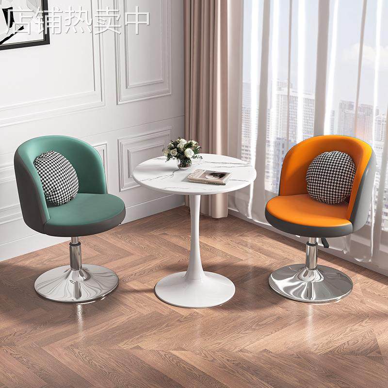 轻奢北欧岩板洽谈小圆桌子奶茶店咖啡休闲奶茶店阳台接待桌椅组合,商业/办公家具,办公电脑椅/职员椅,淘宝优惠券,粉丝福利购,淘宝优惠卷