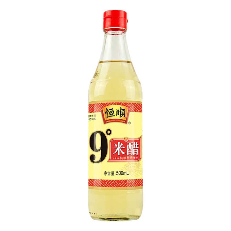 恒顺瓶装纯粮酿造黄豆米醋