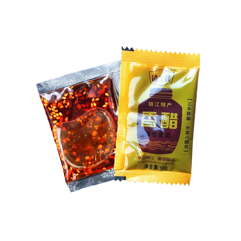 镇江香醋外卖组合辣油包泼辣子