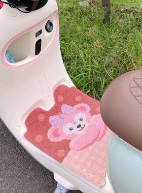 爱玛晴天mico脚垫w293w193电动车脚踏垫防水防滑防晒耐磨防尘改造