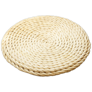 日式坐垫蒲团榻榻米垫子打坐垫禅修垫拜垫拜佛垫家用草垫子玉米皮