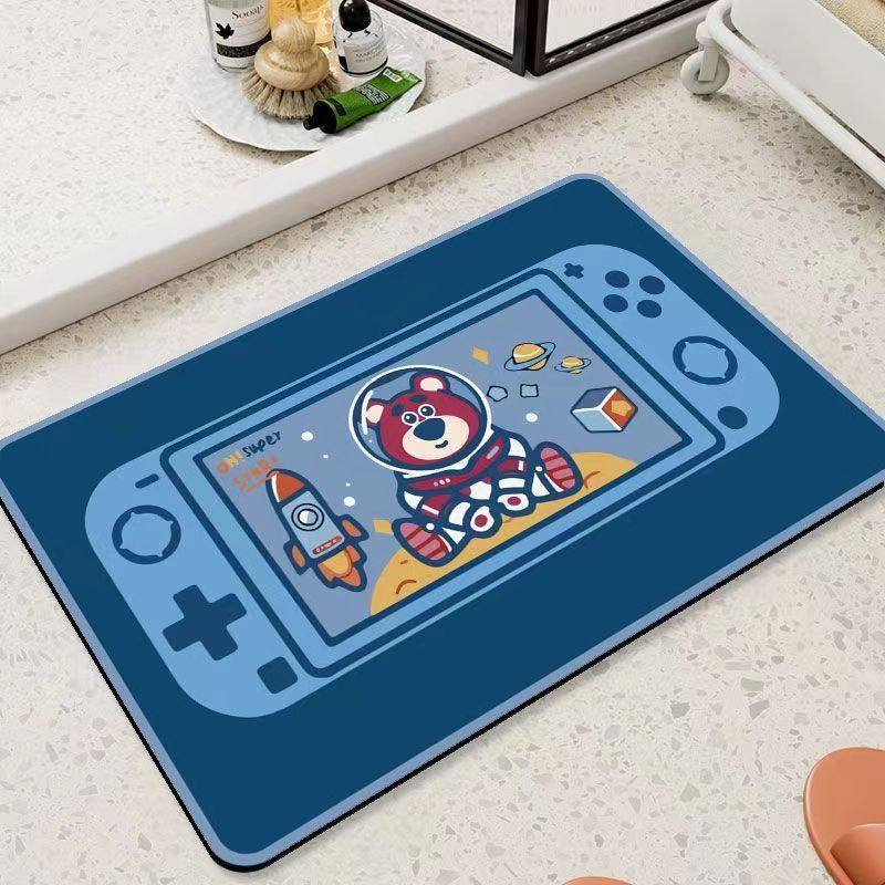 浴室吸水垫硅藻泥卫生间速干脚垫门口防滑地垫厕所门垫,居家布艺,入户地垫,淘宝优惠券,粉丝福利购,淘宝优惠卷