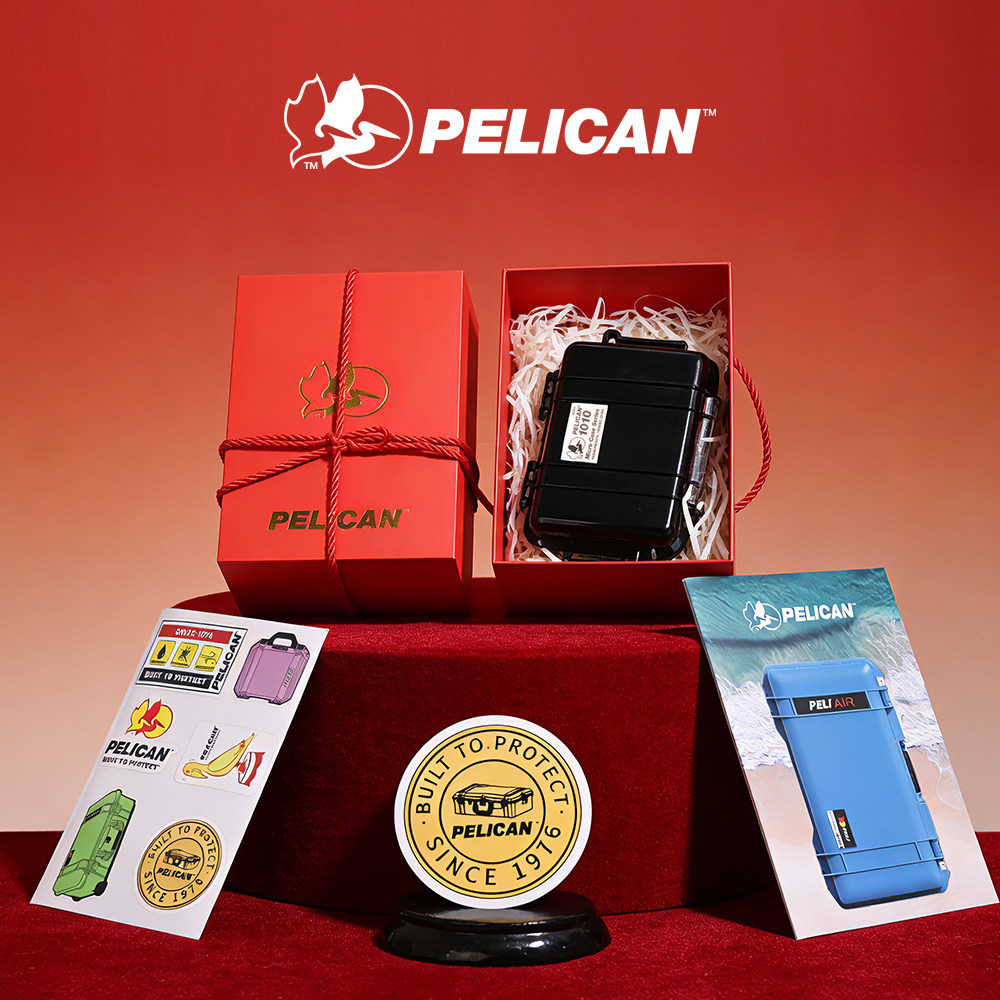 PELICAN派力肯 节日礼盒套装1010 m40 g5户外安全防水收纳盒
