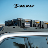 派力肯88L汽车车顶行李箱 车顶长条安全防护箱防水箱旅行箱拓展箱