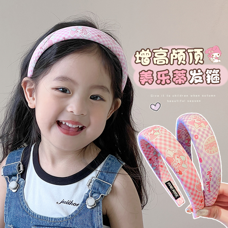 儿童发箍女童不勒头2025新款宝宝高颅顶压发发卡头饰女孩发捆头箍