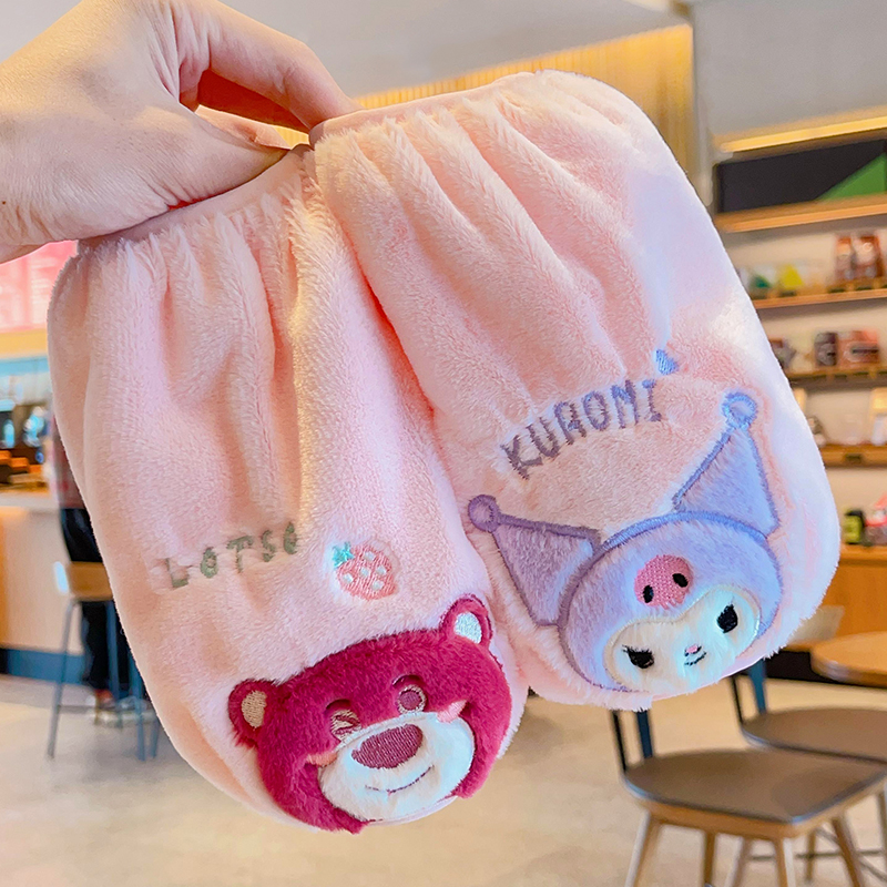 儿童袖套女孩男孩卡通防污