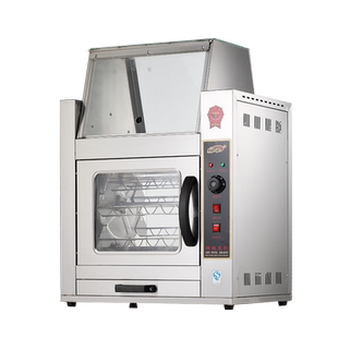 粤华烤红薯机商用立式全自动电热炉子烤玉米土豆烤地瓜机燃气户外