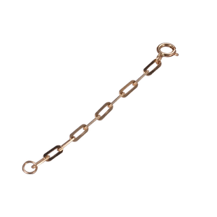 纯18K金项链加长链延长链加粗厚实长十字O黄玫瑰金白金AU750尾链