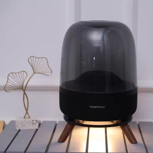 适配Harmankardon哈曼琉璃2345代水晶4代金属桌面款音响支架透明