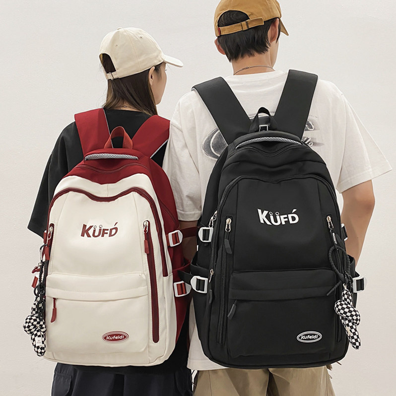 初中生书包男大学生青少年大容量高中学生背包女双肩包2025年新款