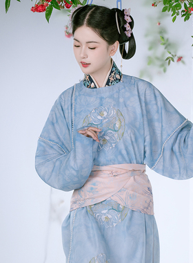 花朝记｜国丝汉服节｜期夕｜迢迢｜春夏复原｜宋圆领袍飞机袖宋裤