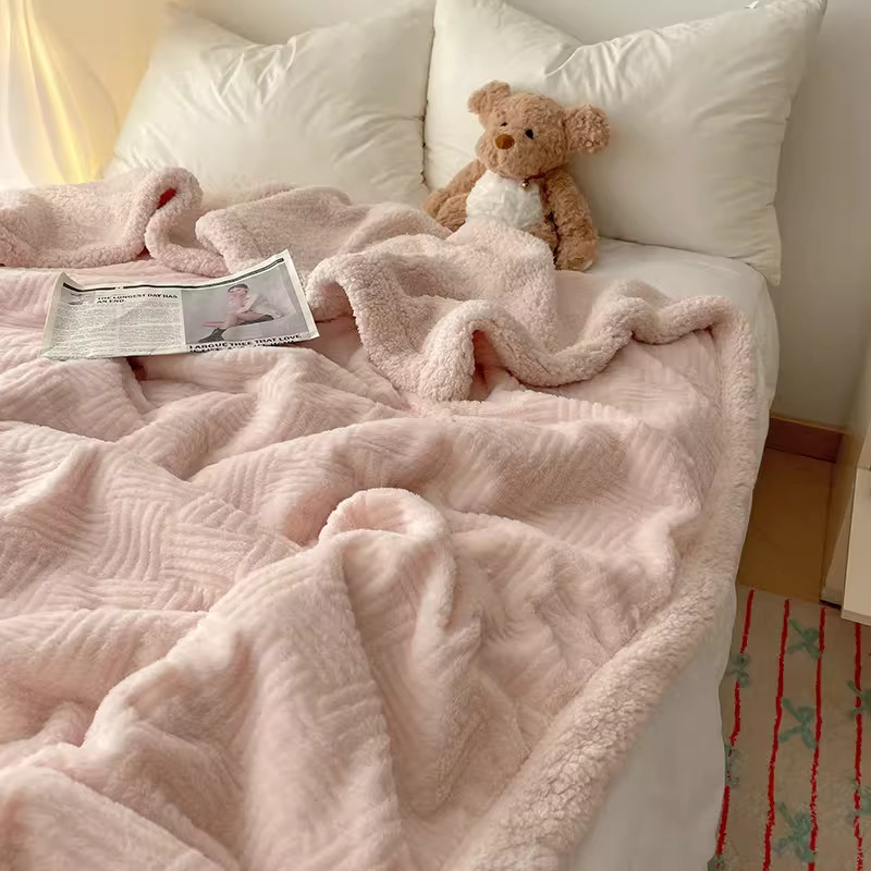 德国冬季羊羔绒毛毯加厚保暖兔毛绒休闲毯午睡毯子简约现代家居毯,床上用品,休闲毯/毛毯/绒毯,淘宝优惠券,粉丝福利购,淘宝优惠卷