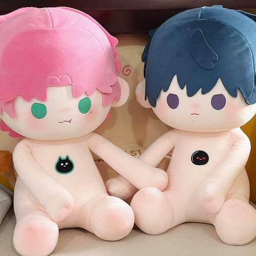 原创动漫同人恶人想要抢救一下秦限王亿40cm属性棉花娃娃送闺蜜