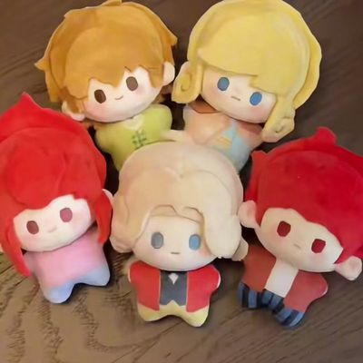 原创小说同人周边埃克斯亚瑟温莎乔治唐晓翼属性10cm印花棉花娃娃